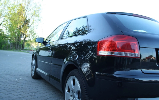 Audi A3 cena 23900 przebieg: 95000, rok produkcji 2007 z Zwoleń małe 352